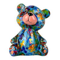 Spardose POMME PIDOU - Teddy Toto - blau / Zoo