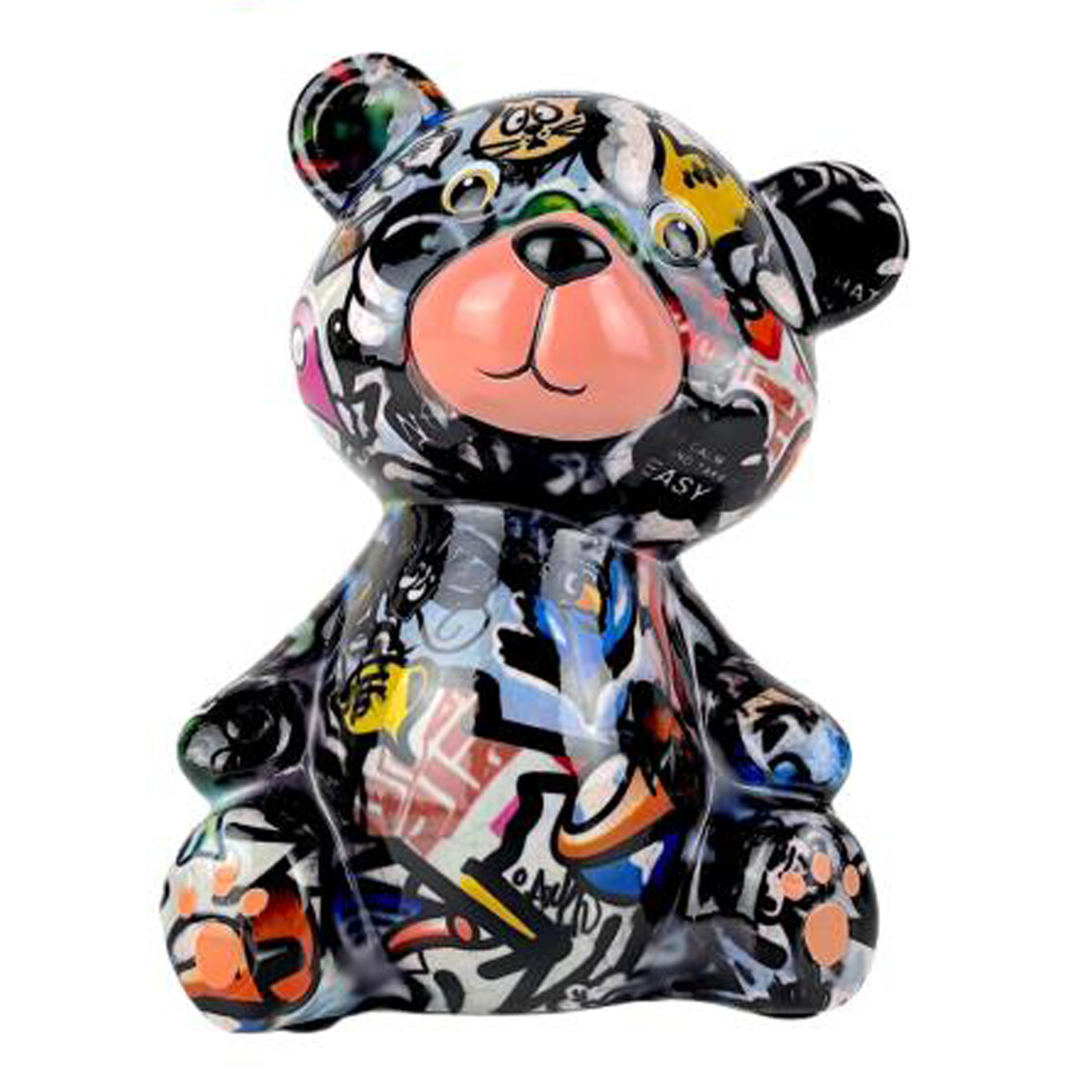 Spardose POMME PIDOU - Teddy Toto - Grafitti / SHARE