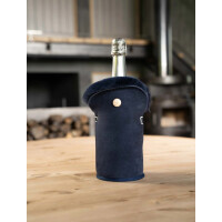 KYWIE Amsterdam - Flaschenkühler - Cooler - TULIP Navy blue Wildleder