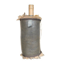 KYWIE Amsterdam - Flaschenhülle - Wein Cooler Sleeve - Rauhleder vintage braun