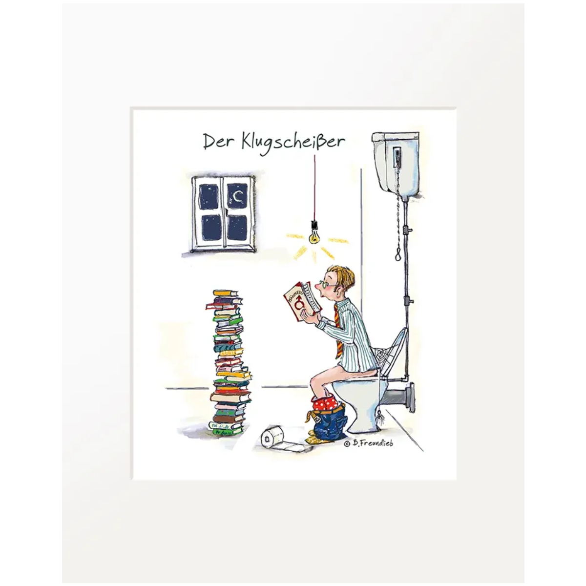 Passepartout-Bild 24 x 30cm - Barbara Freundlieb - Der...