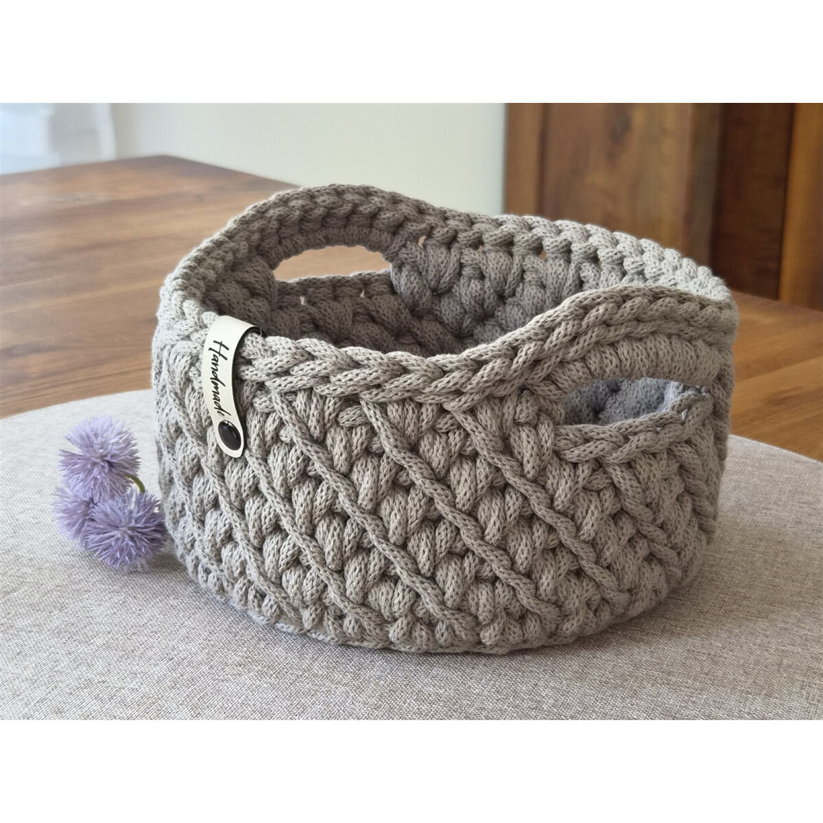 Schwarzwald Maschen - Henkelkorb rund - 20 x 12cm - Farbe...