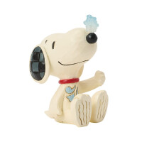 PEANUTS by Jim Shore - SNOOPY WITH SNOWFLAKE ON NOSE mini