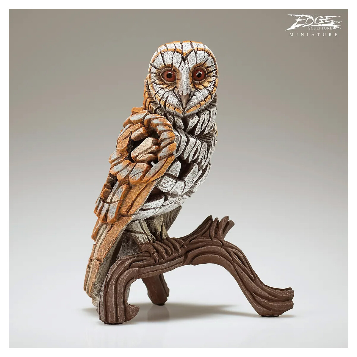 EDGE SCULPTURE Miniaturen - Schleiereule box