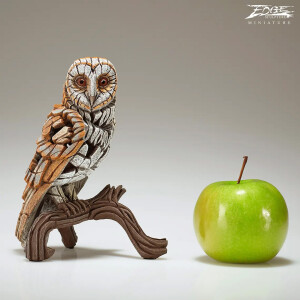 EDGE SCULPTURE Miniaturen - Schleiereule / Barn owl