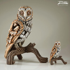 EDGE SCULPTURE Miniaturen - Schleiereule / Barn owl
