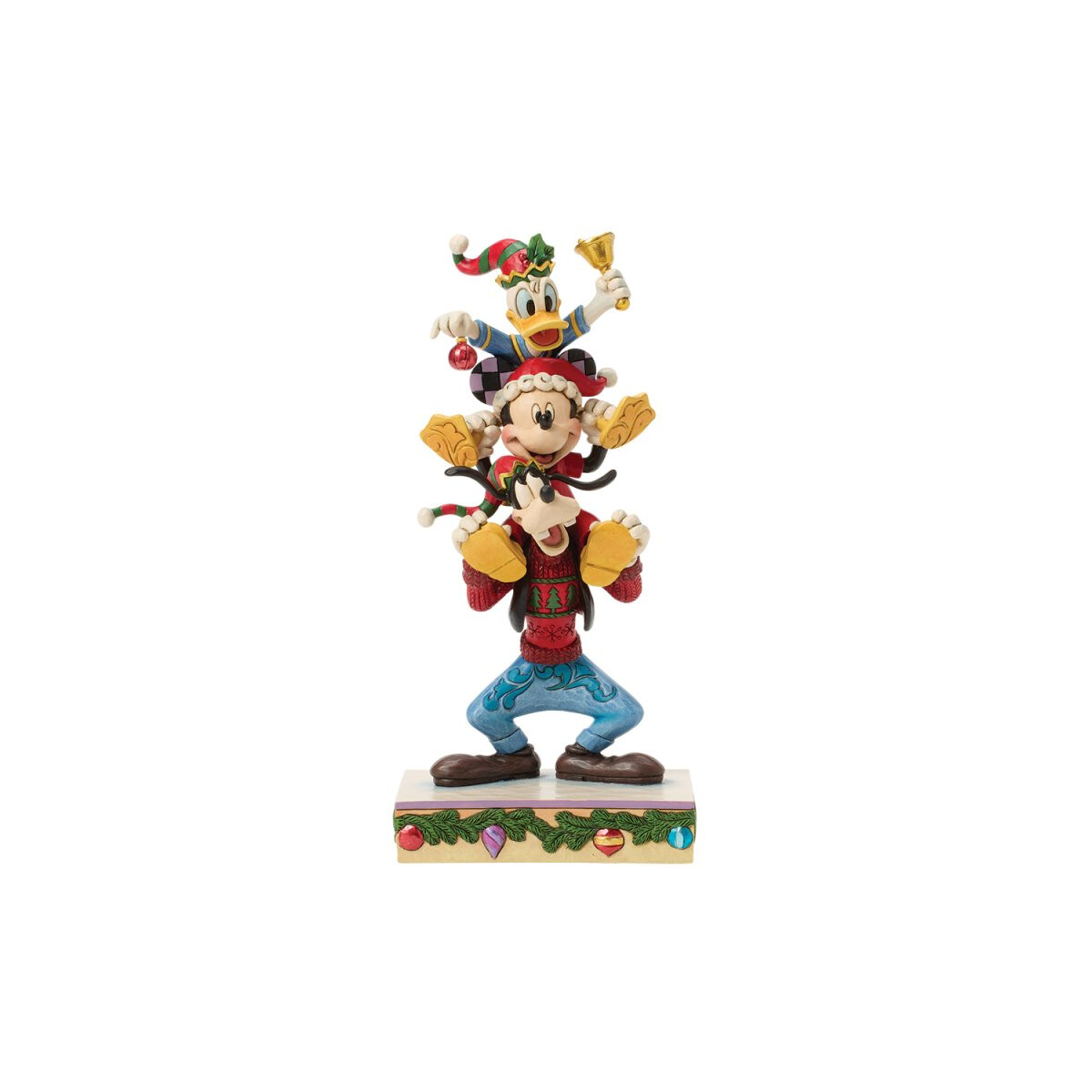 DISNEY Traditions by Jim Shore - MICKEY, DONALD & GOOFY 