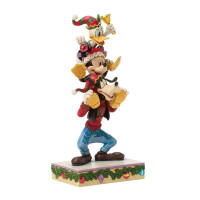 DISNEY Traditions by Jim Shore - MICKEY, DONALD & GOOFY STACKED