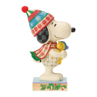 PEANUTS by Jim Shore - LARGE SNOOPY HUGGING WOODSTOCK