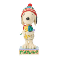PEANUTS by Jim Shore - LARGE SNOOPY HUGGING WOODSTOCK