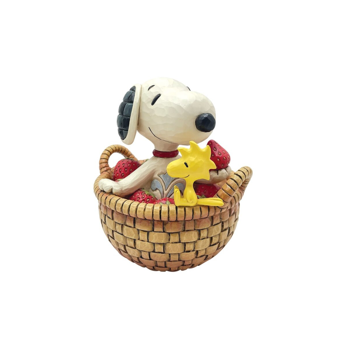 PEANUTS by Jim Shore - SNOOPY IN A BASKE box