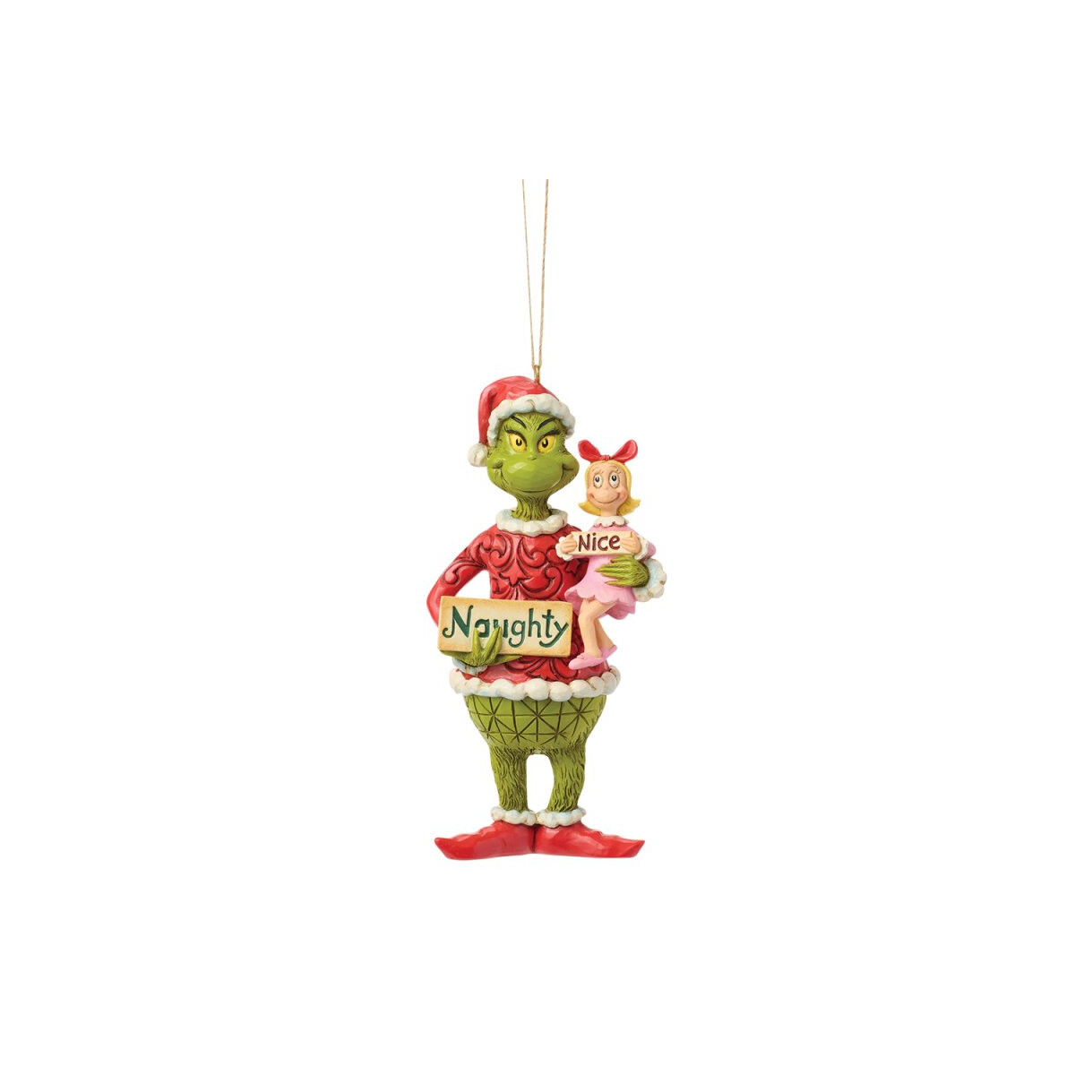 Dr. Seuss THE GRINCH by JIM SHORE Christbaumschmuck - Grinch