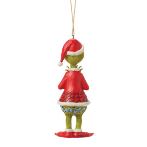 Dr. Seuss THE GRINCH by JIM SHORE Christbaumschmuck - Grinch with heart hands HO - hanging ornament