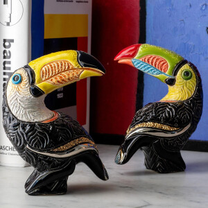 DE ROSA Coll. - Toucan green / grüner Tukan - FAMILIES Collection