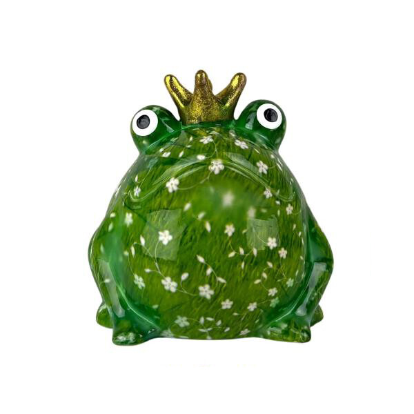 Spardose POMME PIDOU - Froschkönig Freddy - Gänseblümchen