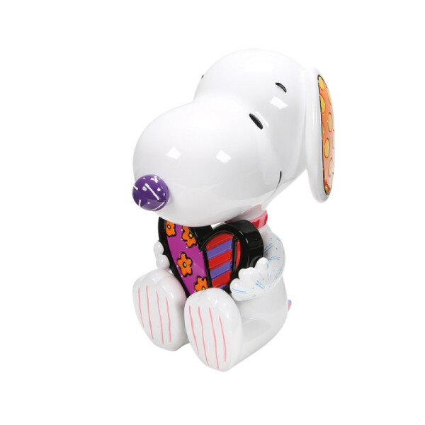 PEANUTS by Romero Britto - SNOOPY HEART 10" STATUE