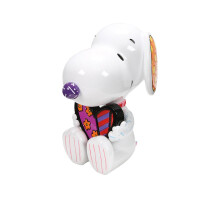 PEANUTS by Romero Britto - SNOOPY HEART 10" STATUE