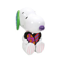 PEANUTS by Romero Britto - SNOOPY HEART 10" STATUE