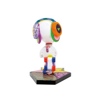 PEANUTS by Romero Britto - SNOOPY ROLLER SKATER