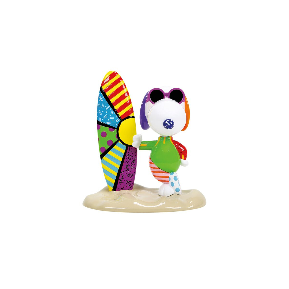PEANUTS by Romero Britto - SNOOPY SURFER box
