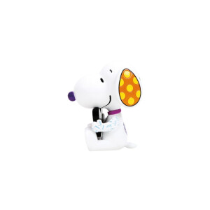 PEANUTS by Romero Britto - SNOOPY HEART FIGURINE