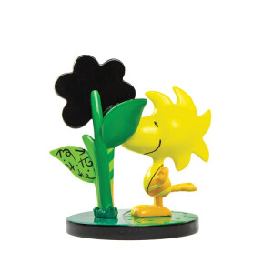 PEANUTS by Romero Britto - WOODSTOCK WITH SUNFLOWER