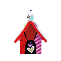 PEANUTS by Romero Britto - SNOOPY ON THE DOG HOUSE