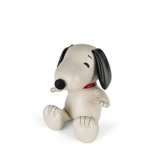 Bon Ton Toys - Türstopper - The Peanuts - Snoopy cream 27cm aus PU-Leder