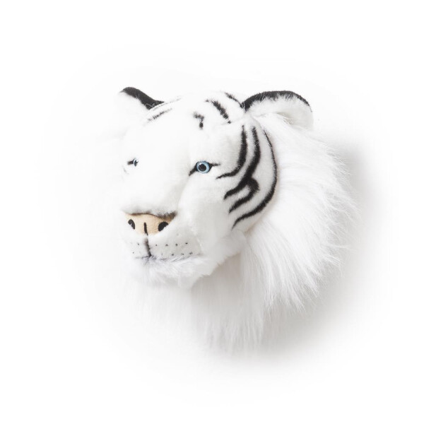 WILD & SOFT - Tierkopf Weißer Tiger Albert