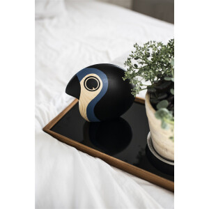 architectmade - Vogelfigur DISCUS blau klein