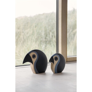 architectmade - Vogelfigur DISCUS blau medium