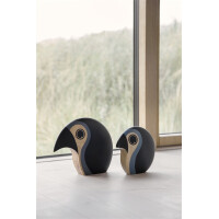 architectmade - Vogelfigur DISCUS blau medium