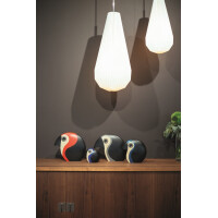 architectmade - Vogelfigur DISCUS blau medium