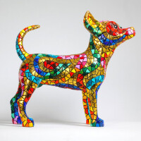 BARCINO DESIGNS - CARNIVAL Edition - Chihuahua classico gold 13cm