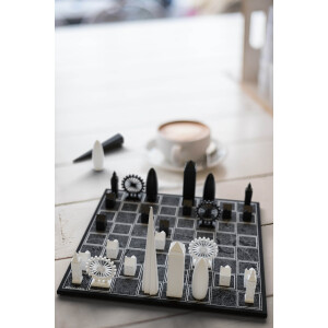 SKYLINE-CHESS - Design - Schach / Schachspiel - London Acrylic Edition