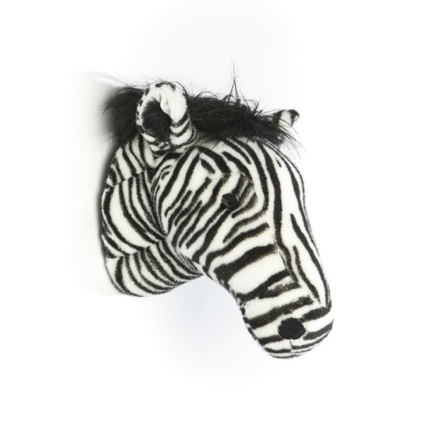 WILD & SOFT - Tierkopf Zebra Daniel