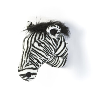 WILD & SOFT - Tierkopf Zebra "Daniel"