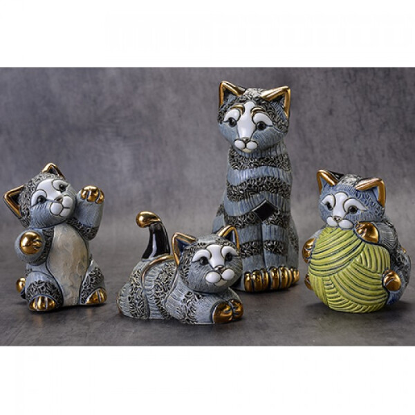 DE ROSA Coll. - Striped Cat / Katze - FAMILIES Collection