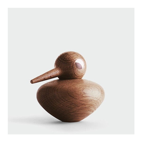 architectmade - Dekofigur Vogel BIRD chubby (pummelig) dunkel